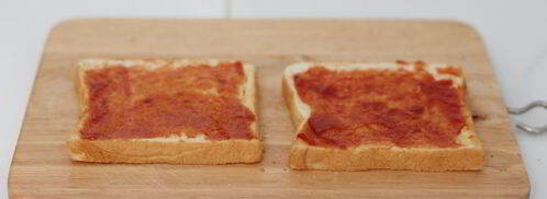 тосты с креветками. Шаг 4