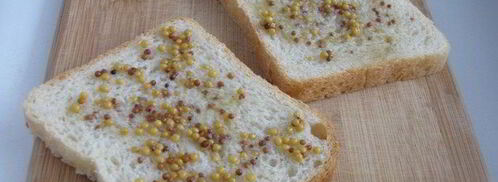 тосты с сырным соусом и помидорами черри. Шаг 6