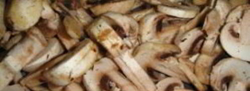 тосты с сыром и грибами. Шаг 3