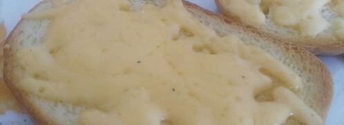 тосты с сыром на сковороде. Шаг 6