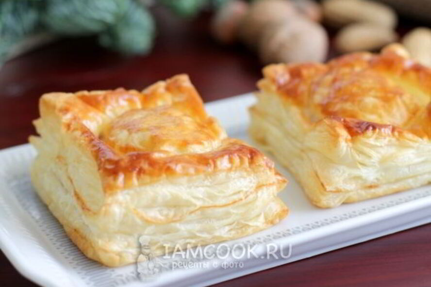 Рецепт волованов с паштетом