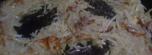 глазунья гнездышко. Шаг 4