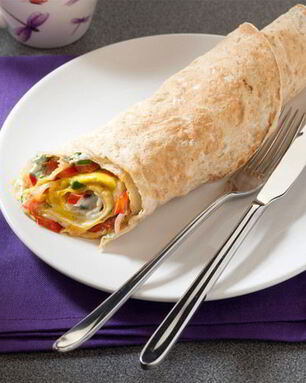 Глазунья в лаваше