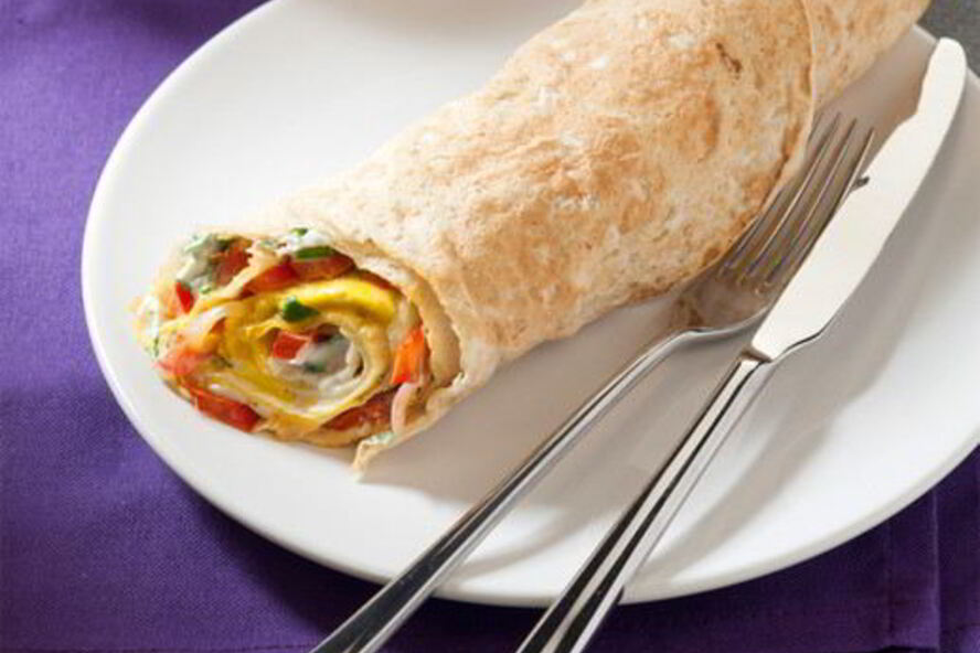 Рецепт глазуньи в лаваше