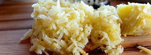 картофельные корзинки с яичницей-глазуньей. Шаг 3