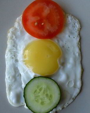 Яичница для детей