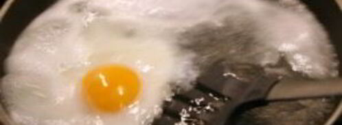 яичница на воде. Шаг 4