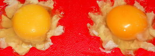 яичница оригинальная. Шаг 4
