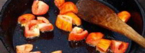 яичница с гренками. Шаг 3