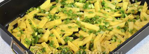 яичница с картофелем. Шаг 3