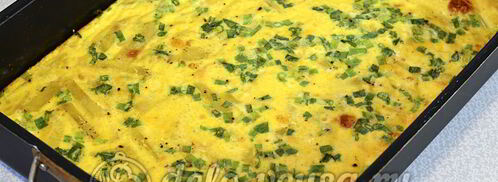 яичница с картофелем. Шаг 8