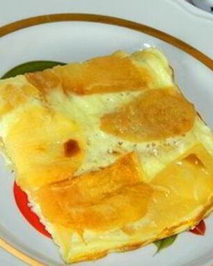 Яичница с яблоками