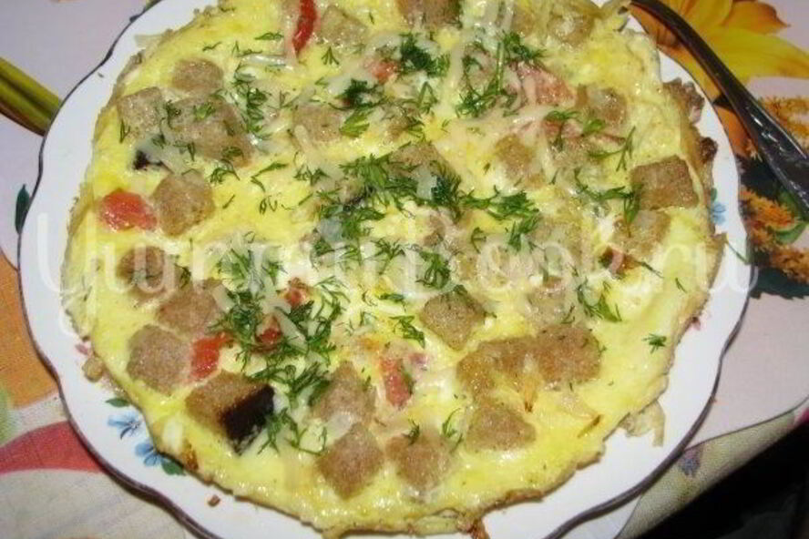 Рецепт яичницы утренней