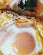 Яичница в тосте