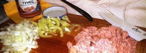 эмпанадас с тунцом и маринованным желтком. Шаг 3