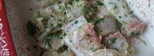 закуска из кабачков с рыбой на шпажках. Шаг 4