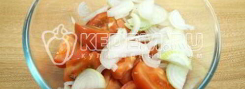 закуска из помидоров. Шаг 5