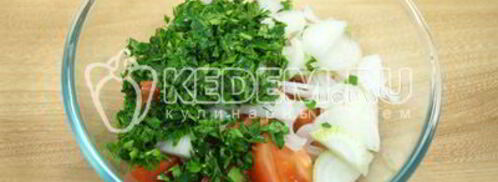 закуска из помидоров. Шаг 6