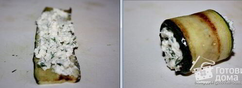 закуска из цуккини с фетой. Шаг 4