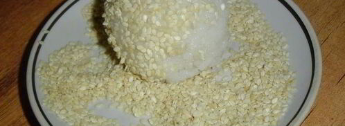 закуска в японском стиле черное и белое. Шаг 8