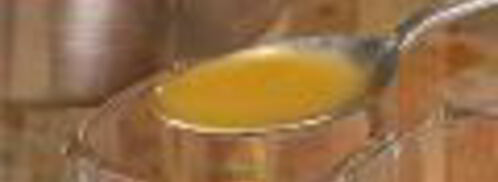 апельсиновое заливное с клубникой. Шаг 3