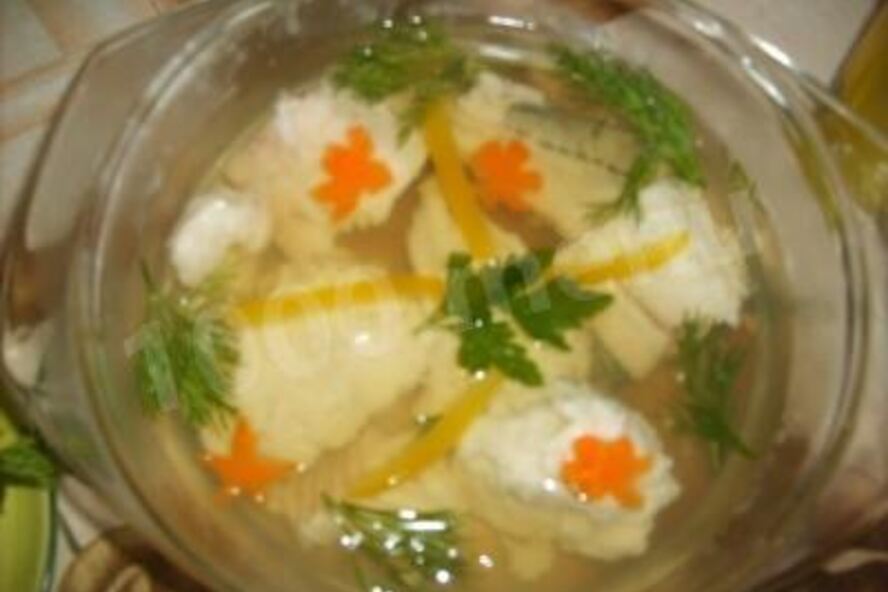 Рецепт каластудени — заливного из рыбы