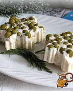 Новогоднее заливное из кальмаров