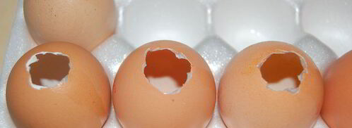 яйца фаберже — заливное в яичной скорлупе. Шаг 5