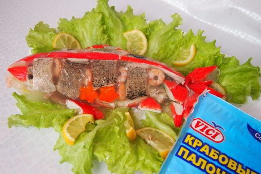 Рецепт заливного дары посейдона