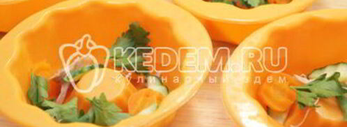 заливное из курицы новогоднее. Шаг 7