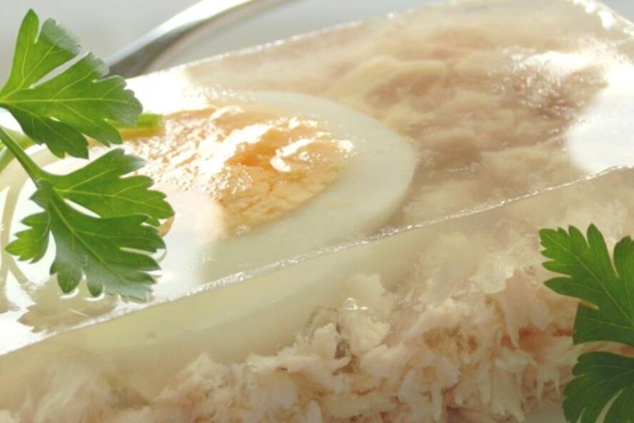 Рецепт заливного из курицы