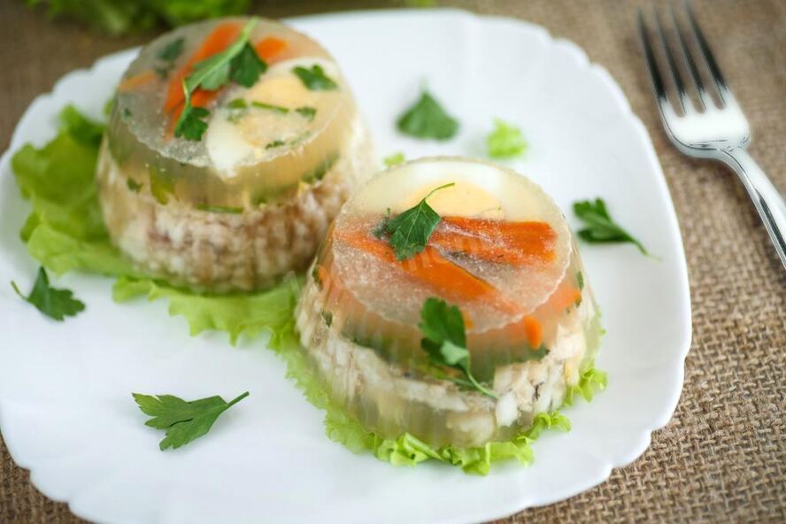 Рецепт заливного из окуня