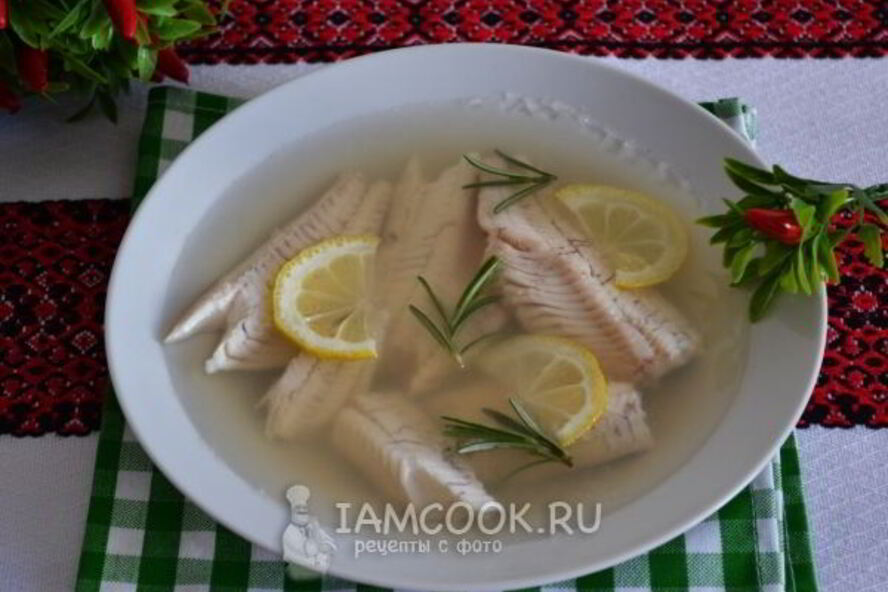 Рецепт заливного из речного окуня
