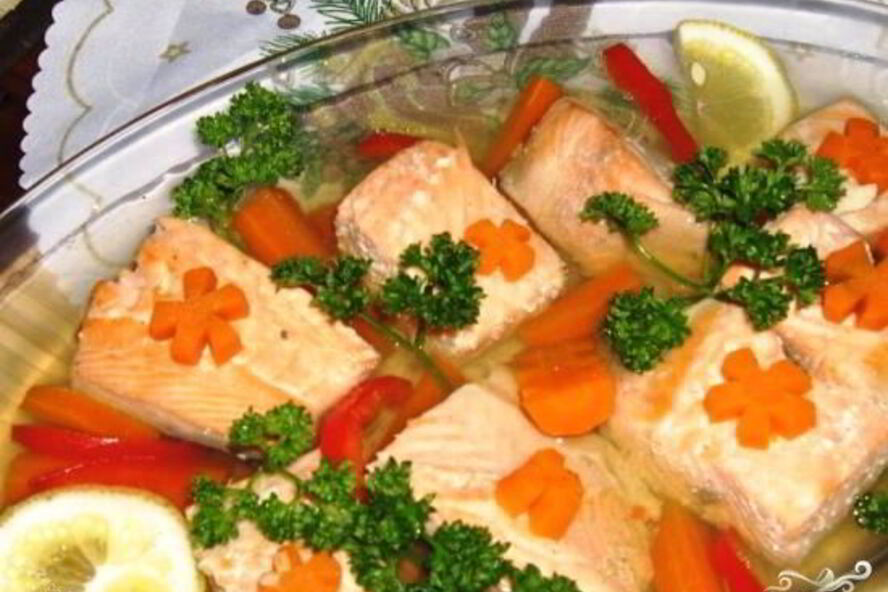 Рецепт заливного из рыбы в мультиварке