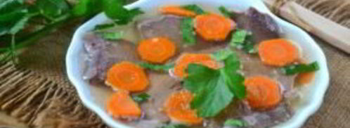 заливное из свиного языка. Шаг 8