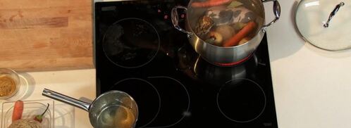 заливное из телячьего языка с ржаным хлебом. Шаг 5