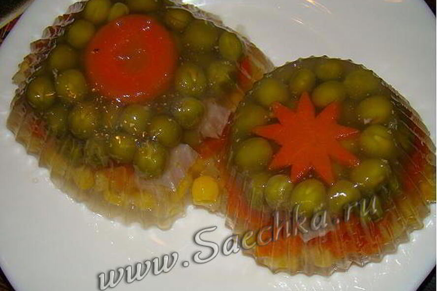 Рецепт заливного мясного