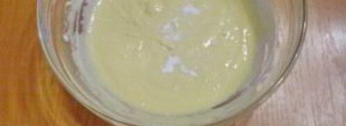 заливное тесто на кефире. Шаг 5