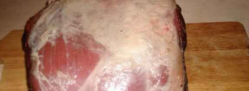 запеченая свинина, маринованая в кефире. Шаг 7