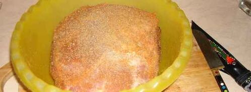 запеченая свинина, маринованая в кефире. Шаг 15