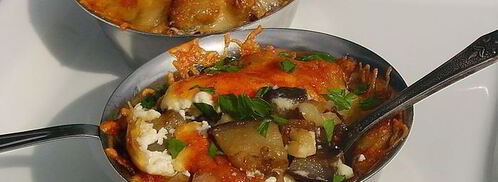 баклажановый жульен. Шаг 8