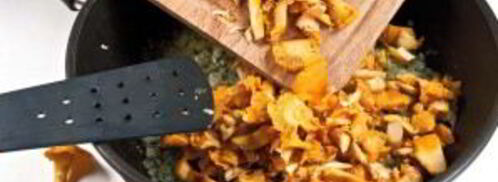 грибной жульен в кабачковых кокотницах. Шаг 6