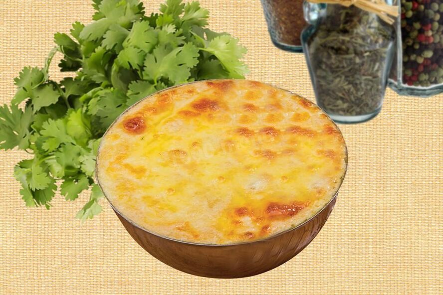 Рецепт классического жульена с белыми грибами