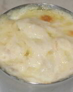 Сливочный жульен из белых грибов без муки