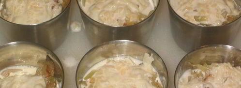 сливочный жульен из белых грибов без муки. Шаг 6