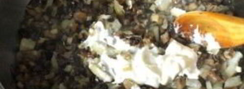 сытный жульен в булочке. Шаг 3