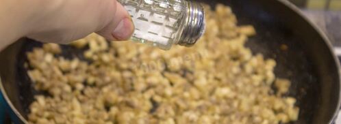 жульен из шампиньонов классический. Шаг 7