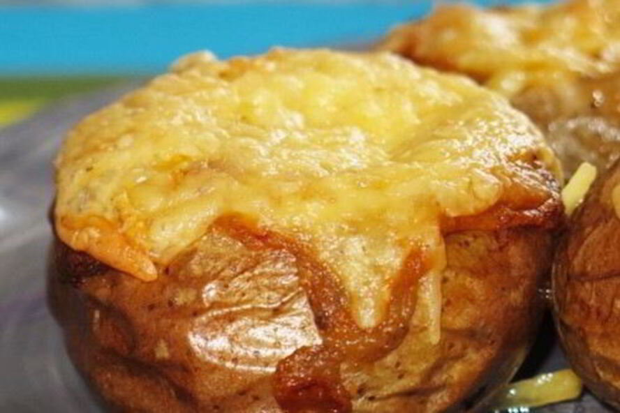 Рецепт жульена из шампиньонов в картофеле