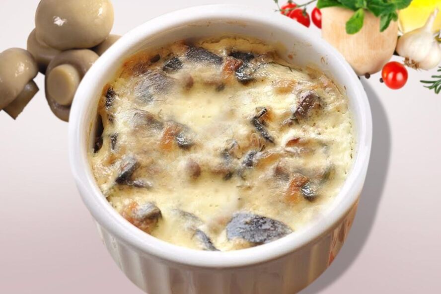 Рецепт жульена классического со сливочным соусом