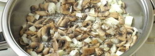 жульен с грибами и сыром. Шаг 6